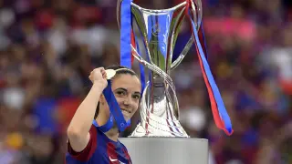 La centrocampista del Barcelona Aitana Bonmatí