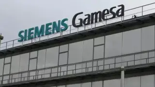 Fachada de un edificio de Siemens Gamesa
