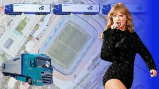 Cartela camiones Taylor Swift