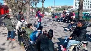 Actividad exterior del alumnado de la FIPA.