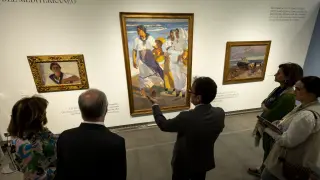 La exposición en el Museo Goya puede visitarse hasta el 22 de septiembre.