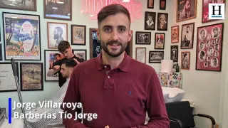 La barbería zaragozana Tío Jorge, abre en La Romareda