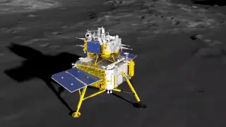 China logra un aterrizaje de precisión en la cara oculta de la Luna