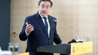 El ministro español de Asuntos Exteriores, Unión Europea y Cooperación, José Manuel Albares)