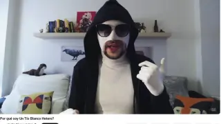 El youtuber 'Un tío blanco hetero', en uno de sus vídeos.