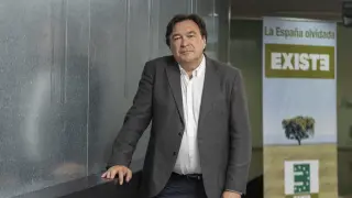Tomás Guitarte, en el Centro Cívico Delicias de Zaragoza
