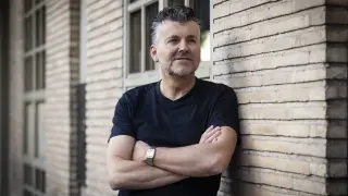 El músico y escritor Ramón Gener, este martes 4 de junio, en Zaragoza.