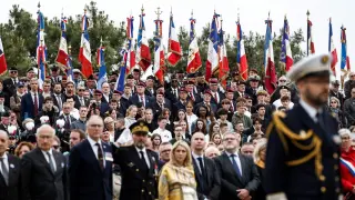 Actos de conmemoración en Francia por el 80 aniversario del desembarco de Normandía.