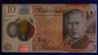 Nuevos billetes con el rostro del rey Carlos III
