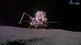 China's Chang'e-6 probe collects samples from the moon's far side
