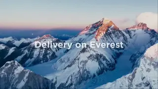 Un dron de reparto de la china DJI bate récord de altitud con una entrega al monte Everest