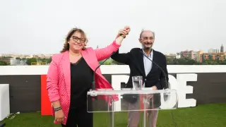 Cierre de campaña del PSOE para las elecciones europeas en Zaragoza