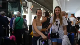 Salida de estudiantes de la Evau a Salou desde Zaragoza