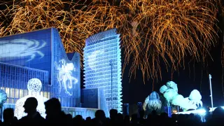Inauguración de la Expo 2008.