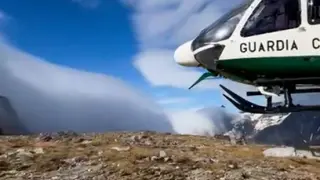 Vídeo de la Guardia Civil del rescate de un montañero muerto en el valle de Pineta