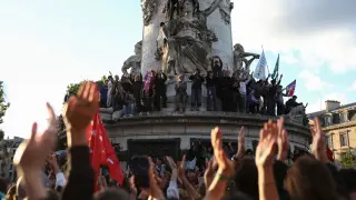 Manifestación este lunes en París contra el ascenso de la extrama derecha en Francia