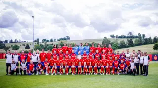 Eurocopa 2024: entrenamiento de la selección española de fútbol en la localidad alemana de Donaueschingen