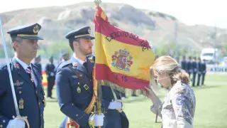 Jura de Bandera para personal civil en Cuarte de Huerva.