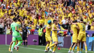 Eurocopa 2024: partido Rumanía-Ucrania, del grupo E, en el Allianz Arena de Múnich