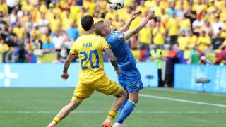 Eurocopa 2024: partido Rumanía-Ucrania, del grupo E, en el Allianz Arena de Múnich