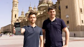 Josma Gil y Óscar Prado, los creadores de la herramienta Boletin.ai