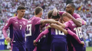 Eurocopa 2024: partido Alemania-Hungría, del grupo A, en el Mercedes-Benz Arena de Stuttgart