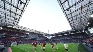 Eurocopa 2024: partido Escocia-Suiza-Hungría, del grupo A, en el Rhein-Energie Stadion de Colonia
