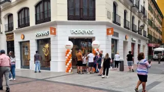 Nuevo restaurante Popeyes en Zaragoza. gsc1