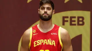 Santi Yusta, jugador del Casademont Zaragoza.