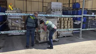Inmovilizadas 80 toneladas de aceitunas en Valencia