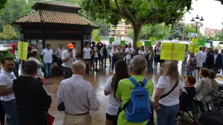 Protestas de vecinos de Monterde y de su pedanía de Llumes contra el proceso de inmatriculaciones iniciado hace más de un año por el Ayuntamiento