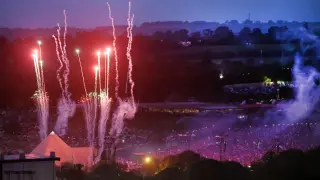 Concierto de Coldplay en Glastonbury