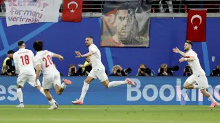 Eurocopa 2024, octavos de final: partido Austria-Turquía, en el Red Bull Arena de Leipzig