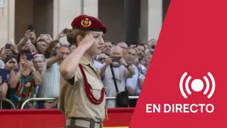 La entrega de despachos en la Academia General Militar de Zaragoza, en directo.