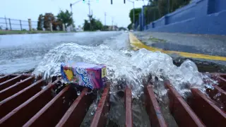 El huracán Beryl a su paso por Jamaica