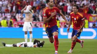 Eurocopa 2024, cuartos de final: partido España-Alemania, en el MHPArena de Stuttgart