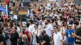 Manifestación contra el turismo masivo, esta tarde en Barcelona.