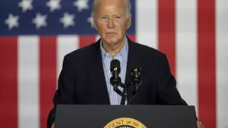El presidente de EE.UU. y candidato a la reelección, Joe Biden.