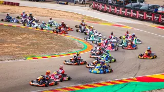 Motorland Aragón: carreras de la cuarta prueba del Campeonato de Europa de karting
