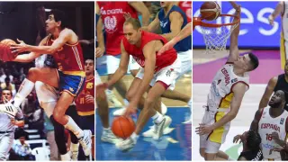 Pepe Arcega (1992), Alberto Angulo (2000) y Jaime Pradilla (2024), los tres últimos aragoneses en participar en unos Juegos.