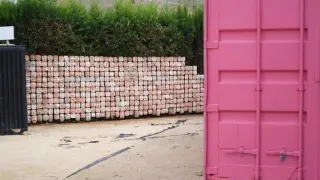 Remolinos inaugura el 'Muro de la Vergüenza' en apoyo a Palestina
