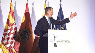 Acto de entrega de los XV Premios Fundación Princesa de Girona