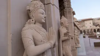 El templo hindú de Nueva Jersey, el más grande fuera de Asia