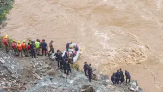 desaparecidos lluvias Nepal