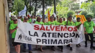 Una de las últimas protestas del Movimiento de Acción Rural, que tuvo lugar en Zaragoza.