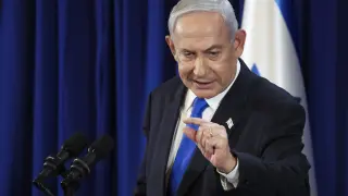 El primer ministro israelí, Benamin Netanyahu