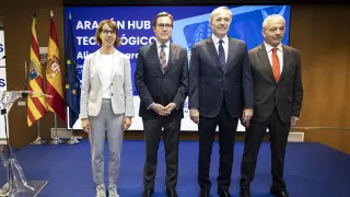 Presentación en Madrid del proyecto 'Aragón Hub Tecnológico'