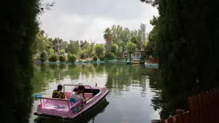 Medio siglo del parque de atracciones de Zaragoza.