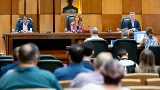 Pleno del Ayuntamiento de Zaragoza del mes de julio.