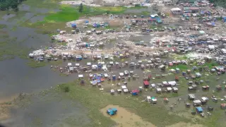 Inundaciones provocadas por el tifón Gaemi en Filipinas.